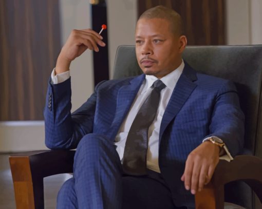 Terrence Howard Hollywood Star paint by numbers