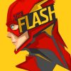 The Flash Hero paint by numbers