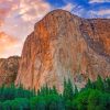 Usa Yosemite Mountains paint by numbers