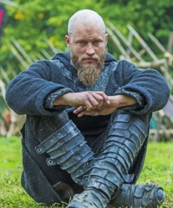 Vikings King Ragnar paint by numbers