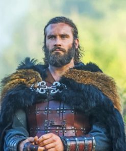 Vikings Rollo Clive Standen paint by numbers