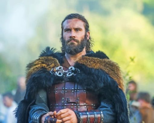 Vikings Rollo Clive Standen paint by numbers