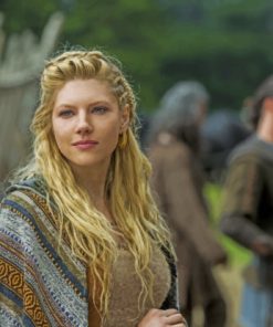 Vikings Lagertha Katheryn Winnick paint by numbers