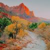 Zion National Park In Utah paint by numbers