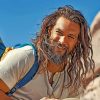 Actor Jason Mamoa paint by numbers