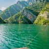 Albanian Beach And Mountains paint by numbers