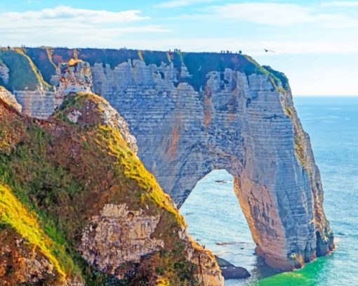 Arch Rock In Coast paint by numbers