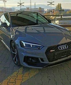 Grey Audi A5 paint by numbers