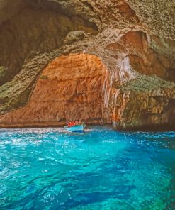 Blue Grotto Malta paint by numbers