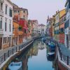 Canal In Italy paint by numbers