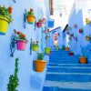 Chefchaouen Morocco paint by numbers