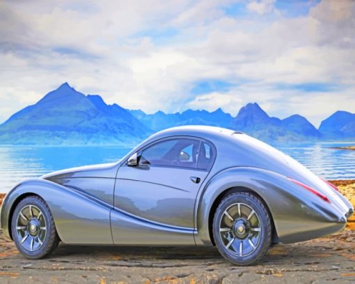 Cuillin Sport Car Concept Geneva paint by numbers