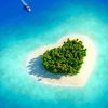 Heart Shaped Island paint by numbers