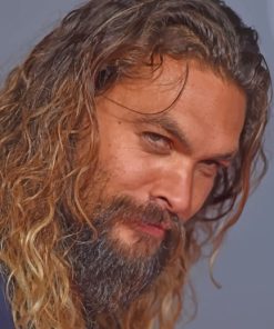 Jason Mamoa American Actor paint by numbers