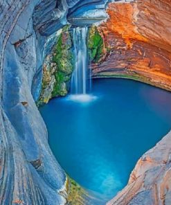 Karijini National Park Australia paint by numbers