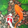 Koi Fish paint by numbers