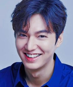 Lee Min Ho Smiling paint by numbers