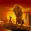 Lion King Animation paint by numbers