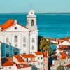 Lisbon Portuguese City paint by numbers