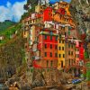 Manarola Town In Italy paint by numbers