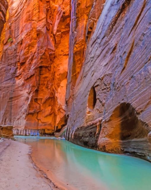 Narrows Arizona paint by numbers