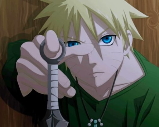 Naruto Uzumaki Anime Hero paint by numbers