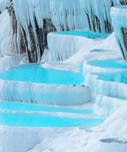 Pamukkale Turkey paint by numbers