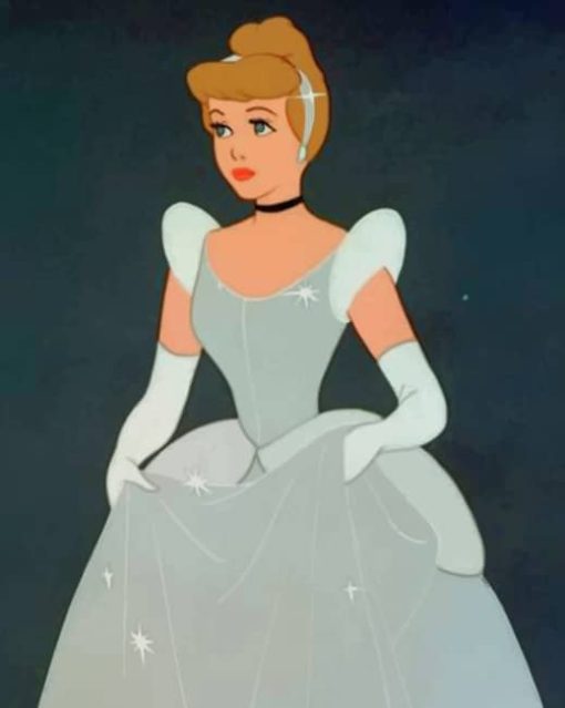 Princess Cinderella paint by numbers