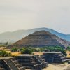 Pyramid Of The Sun In Fog paint by numbers