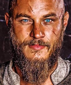 Ragnar Lothbrok paint by numbers