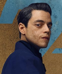 Rami Malek Movie Star paint by numbers