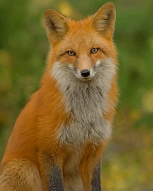 Red Fox In The Snow paint by numbers paint by numbers