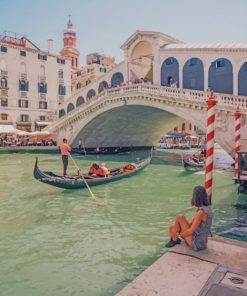 Rialto Bridge paint by numbers