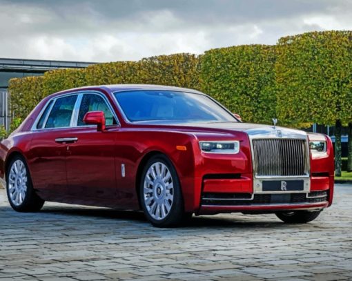 Rolls Royce Phantom paint by numbers