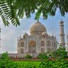 Taj Mahal In India paint by numbers