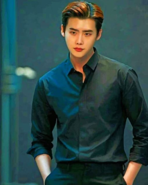 The Actor Lee Jong Suk paint by numbers