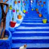 The Blue City Of Morocco paint by numbers