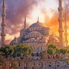 The Blue Mosque Turkey paint by numbers