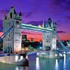 Tower Bridge London paint by numbers