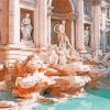 Trevi Fountain Rome Italy paint by numbers