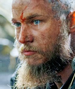 Vikings Ragnar paint by numbers