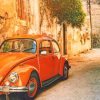 Volkswagen Beetle Aesthetic paint by numbers