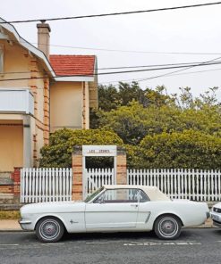 Vintage Chevrolet Camaro paint by numbers