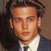 Young Johnny Depp paint by numbers