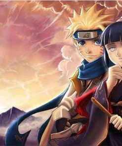 Naruto and Hinata love paint By Numbers