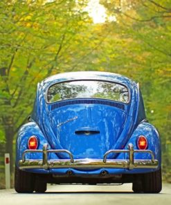 1974 Volkswagen Beetle 120 Paint By Numbers