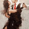 Couple Solo Dance paint by Numbers