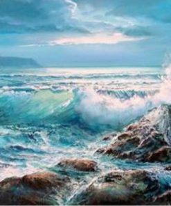 8844-Waves-Crashing-on-Rocks-Paint-by-Numbers-Kits-for-Adults-DIY-1