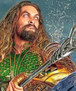 Aqua man Atlantis Paint By Numbers