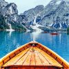 Braies Lake In Italy Paint By Numbers